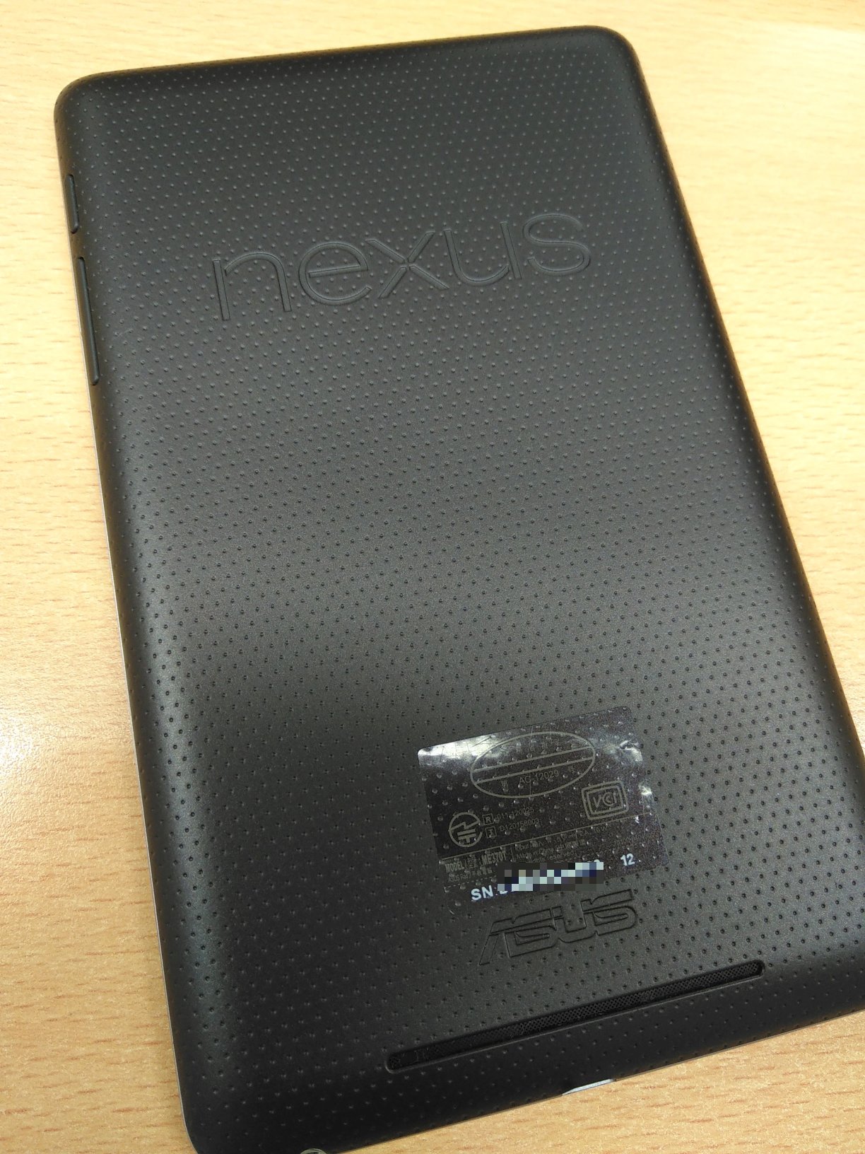 PC/タブレット タブレット タブレット端末 Nexus 7（2012）wi-fi版を6.0.1と7.1.2にしてみる 
